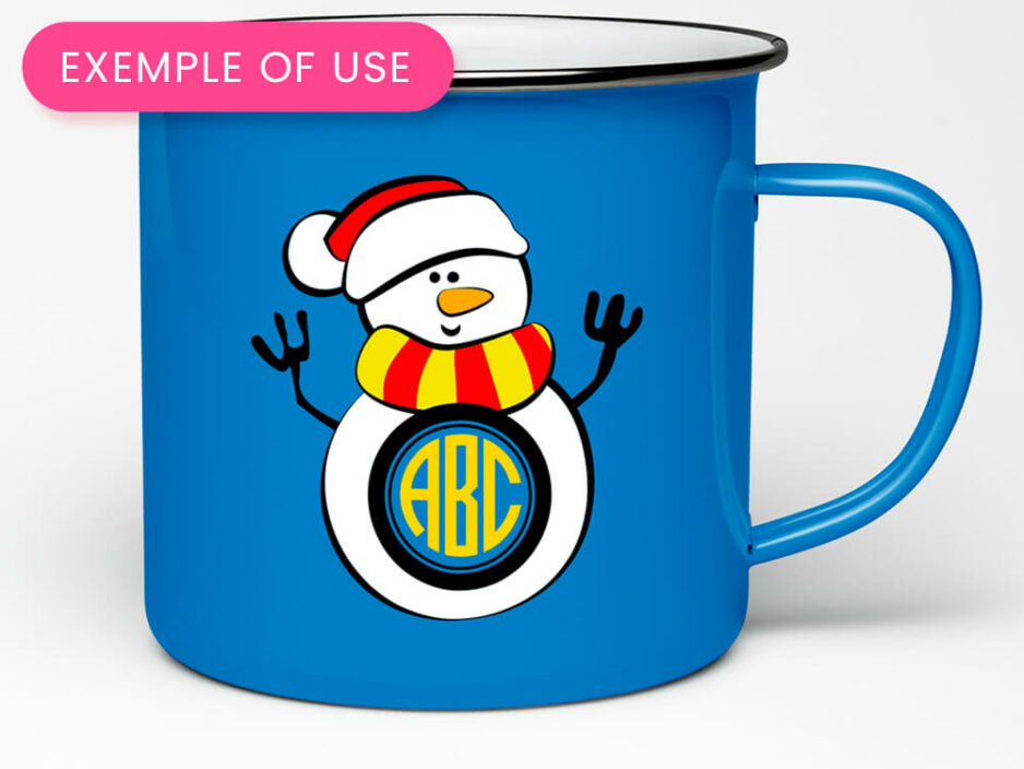 snowman SVG cut file