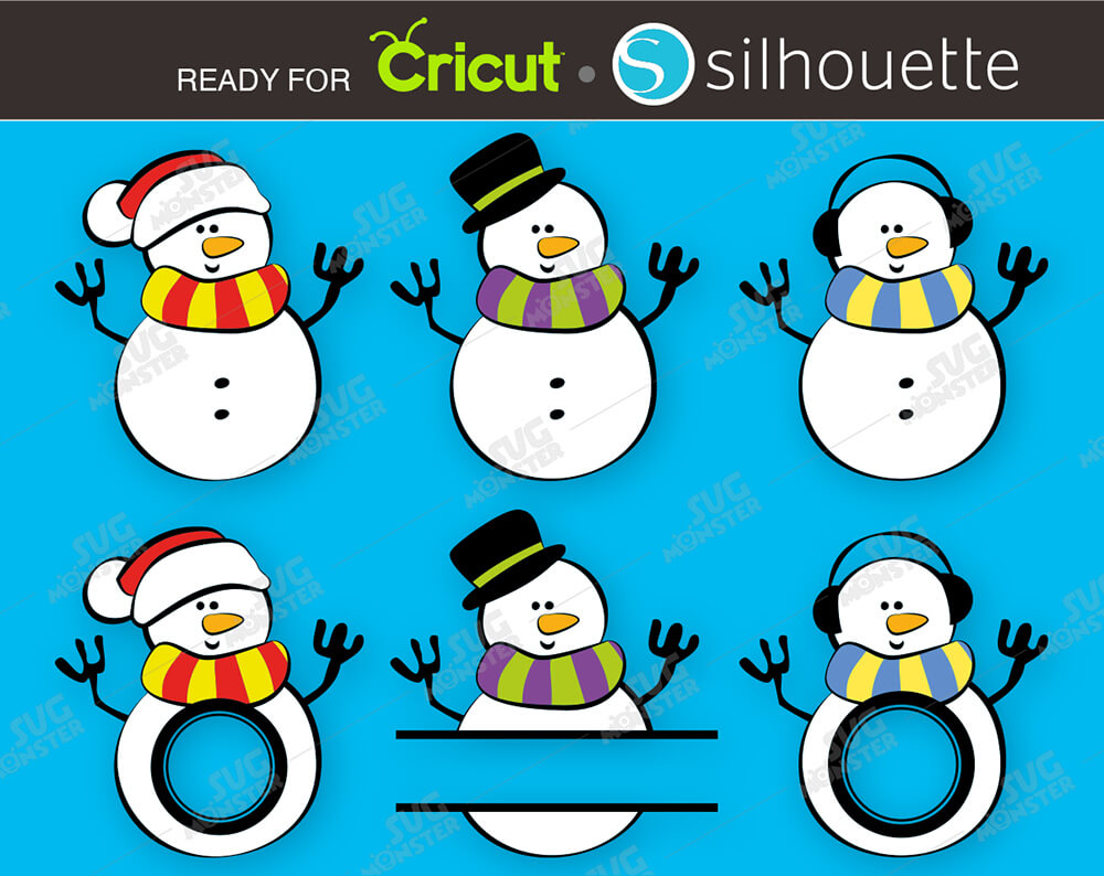 0015-snowman-svg snowman SVG cut file