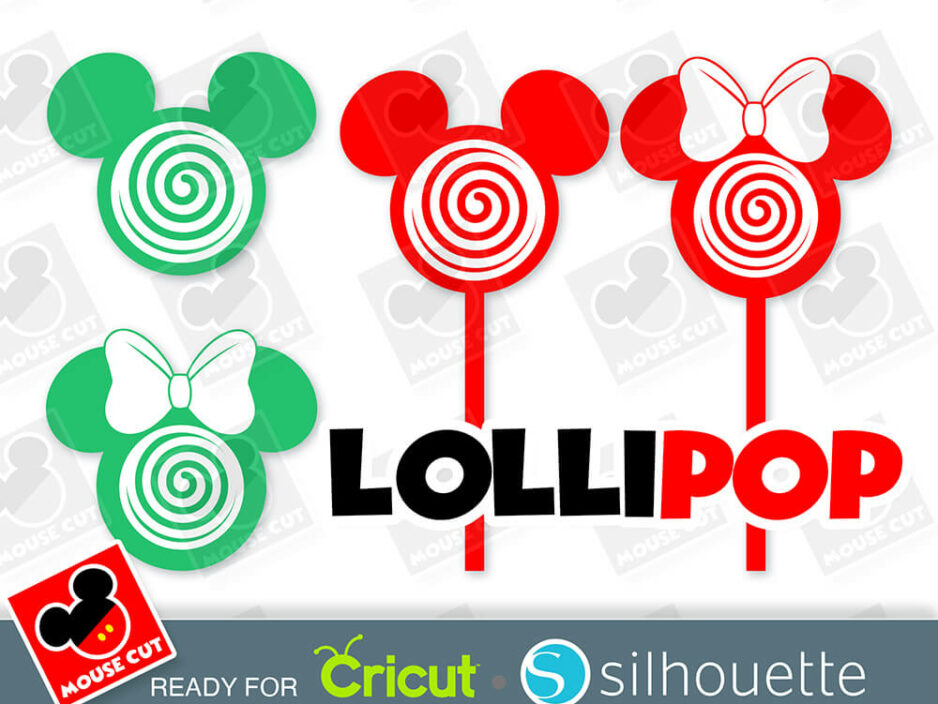 mouse candy ears svg