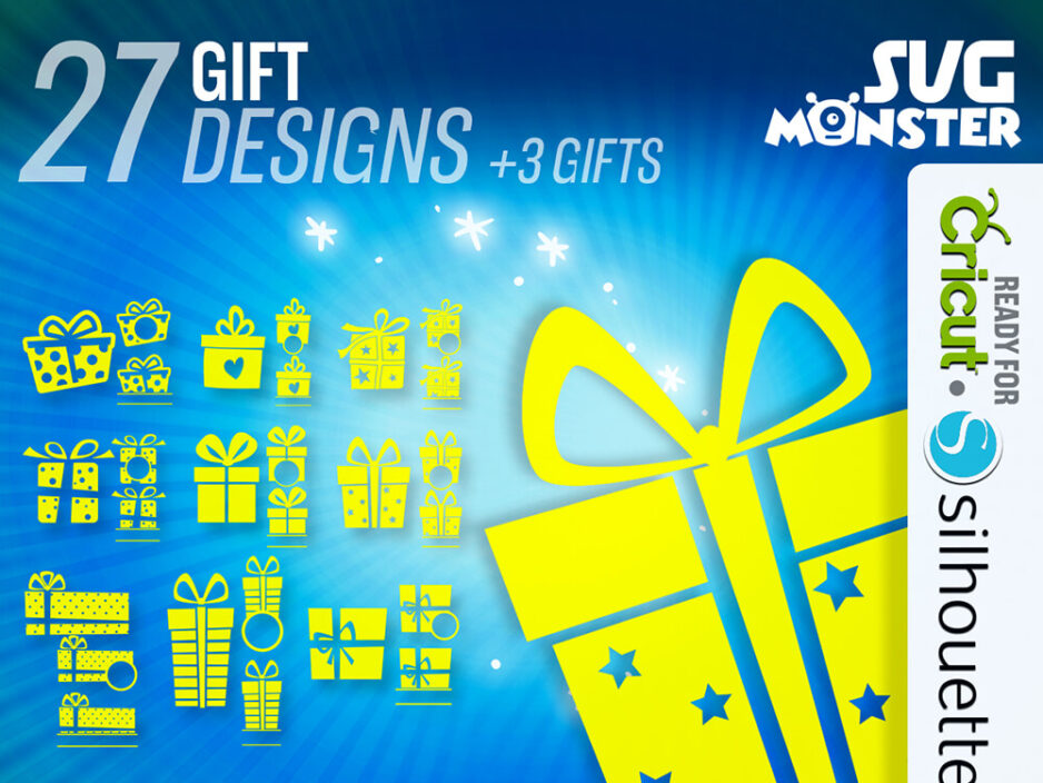 gift SVG cut file