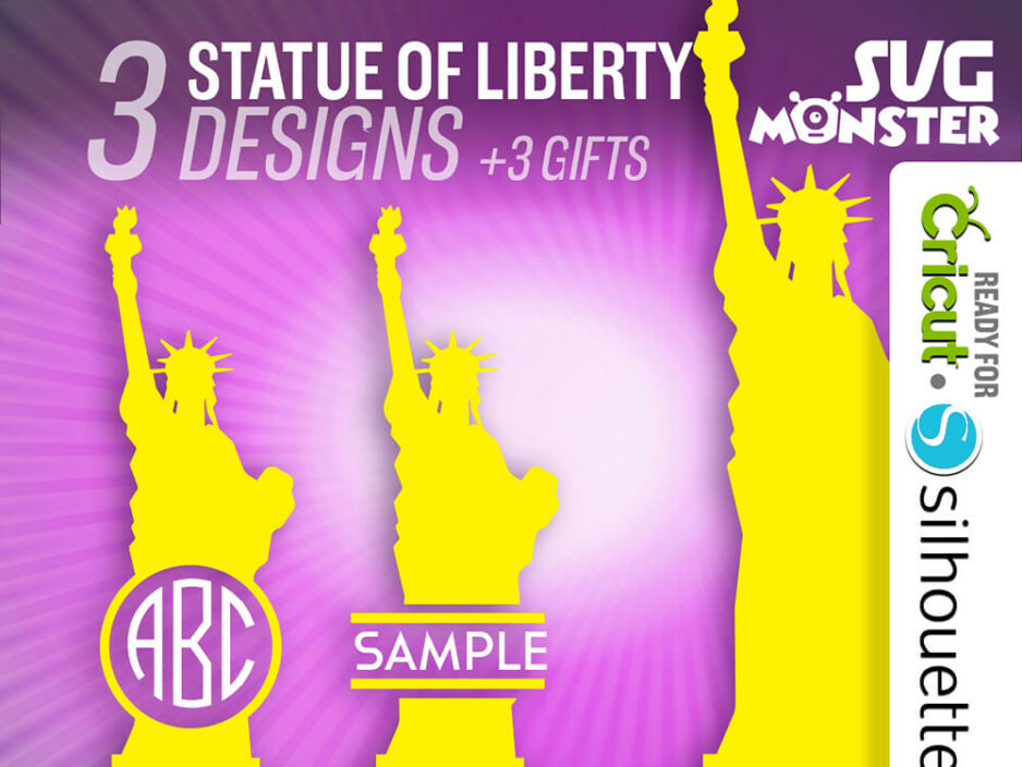 statue of liberty cut