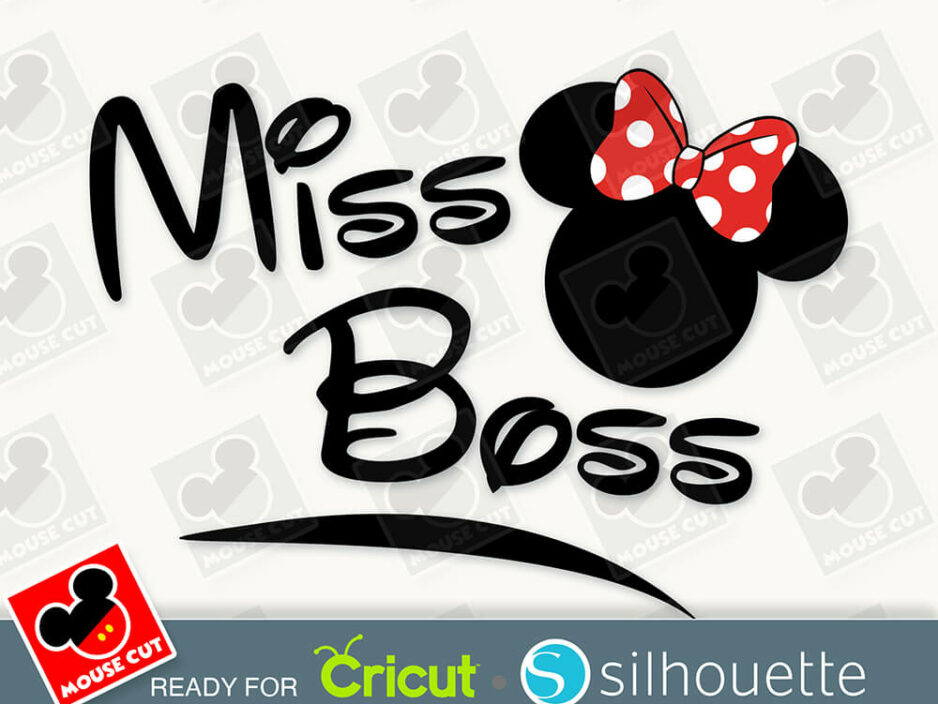 mouse boss ears svg