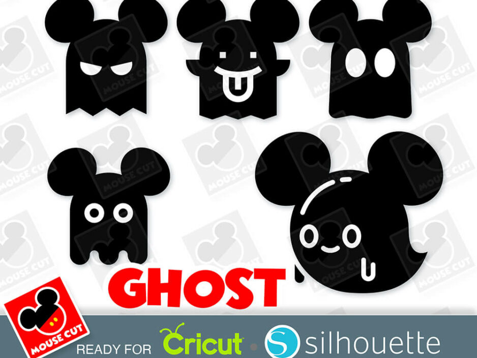 mouse ghost ears svg