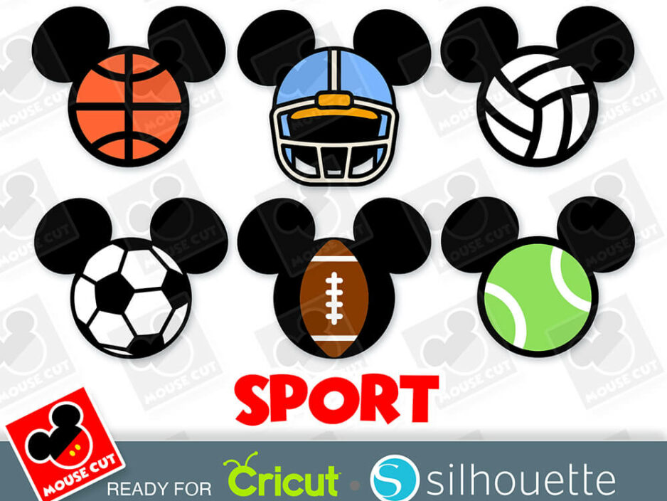 mouse sport ears svg