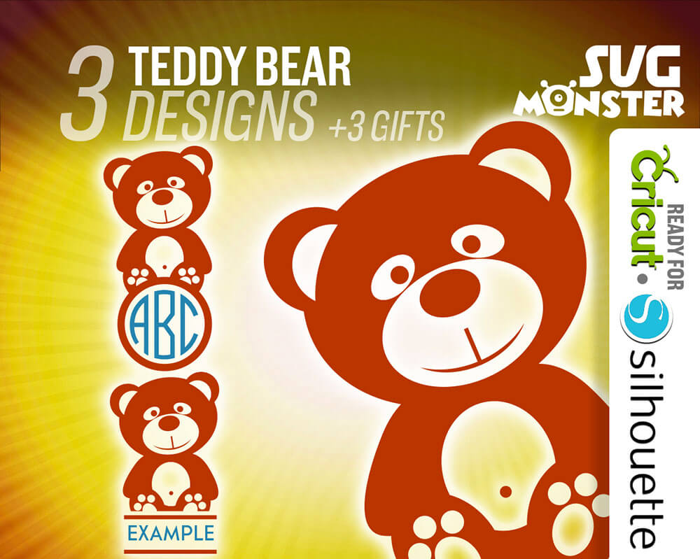 0037-Teddybear-svg teddy bear svg cut