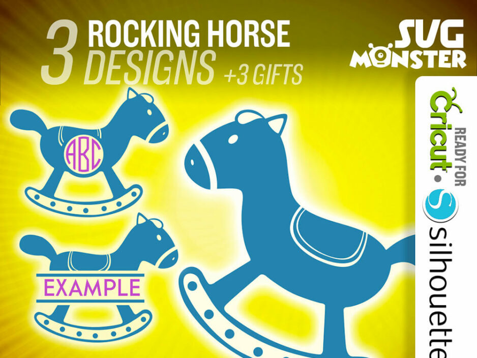 rocking-horse svg cut