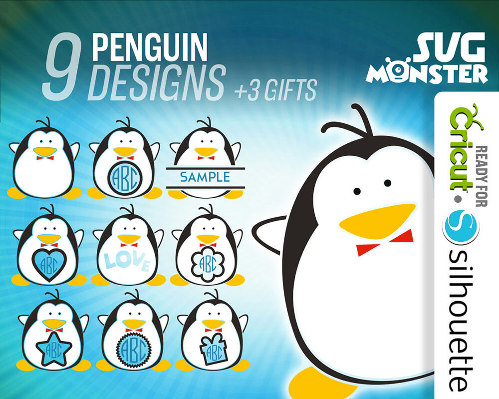 0042-penguin-svg penguin svg cut files