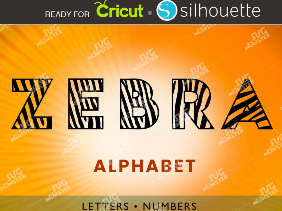 zebra font svg files
