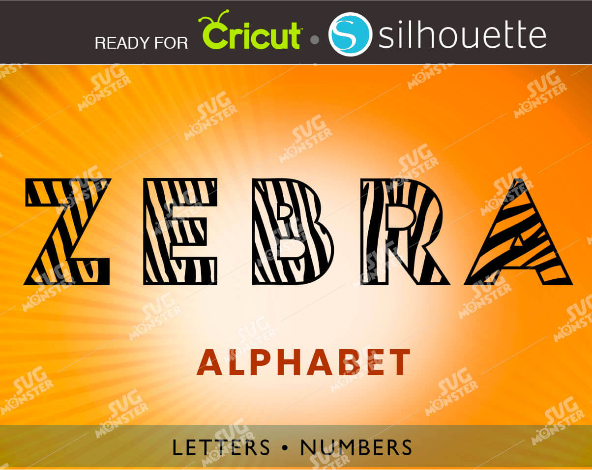 0053-zebra_font-svg zebra font svg files