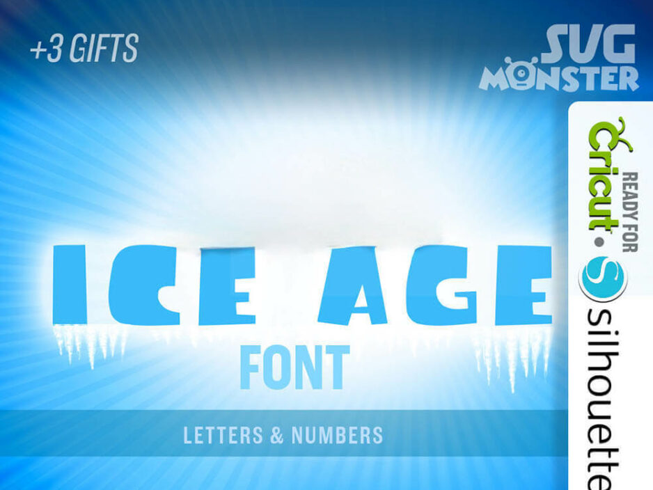 ice age font svg
