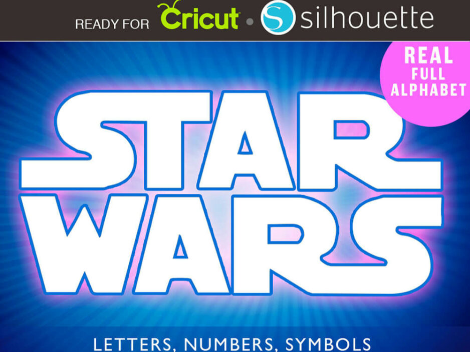 star wars font svg